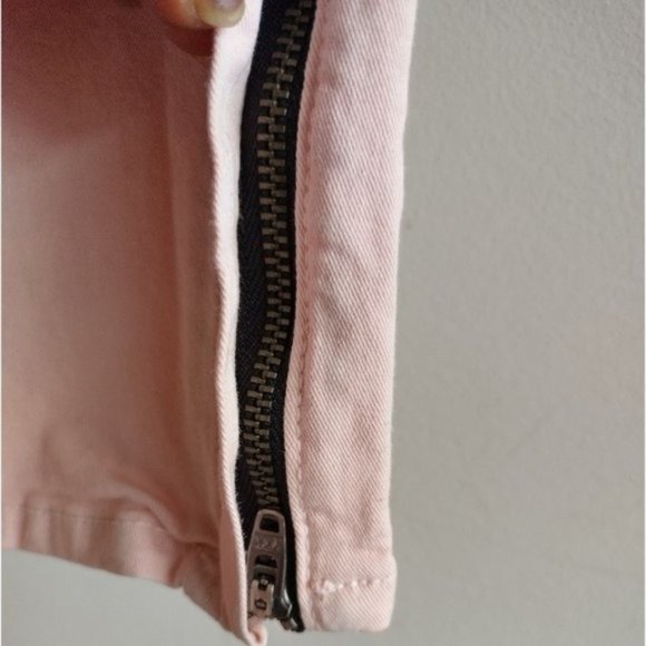 Rag & Bone Blush Zipper Capri Jeans 29 - Picture 7 of 9